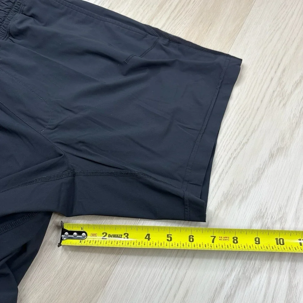 Rhone Mens Versatility Training Short Lined Size S Small Black Gym Workout
